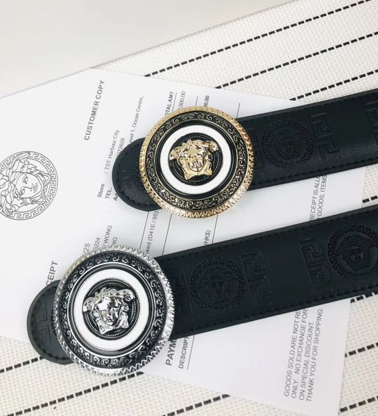 

2018 High Qualtiy Мужская Женщина Марка Ремни Сплав Гладкая Пряжка высокого качества Нат