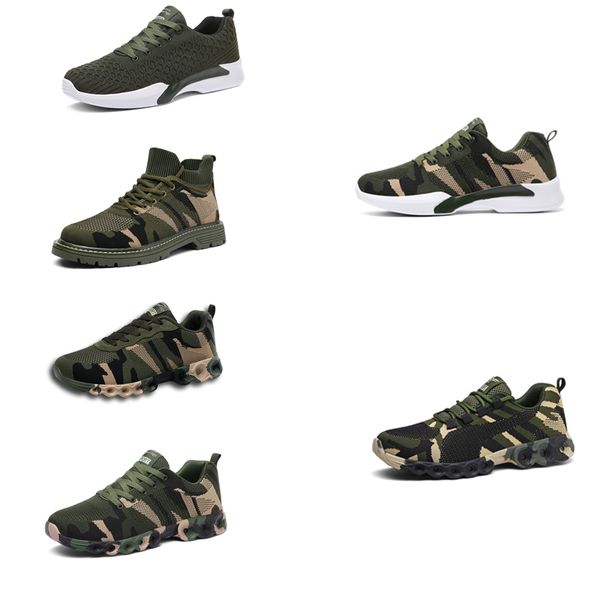 

new 2020 no-brand designer shoes men women sports shoes camouflage army green outdoor trainer siez 35-44 style 17