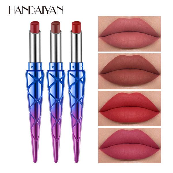 

handaiyan matte lipstick pen waterproof velvet lip stick red brown lip tint pigments makeup matte lipsticks beauty lips