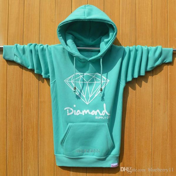 

wholesale diamond supply co men hip hop hoodies sudaderas hombre men sweatshirt hooded skateboard pullover moleton masculino, Black