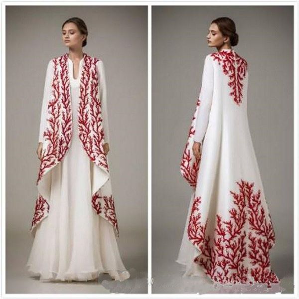

2019 новый модный ближний восток вечернее платье pattern украшения атласная арабский пром платья a-line вечернее платье vestidos, Black;red