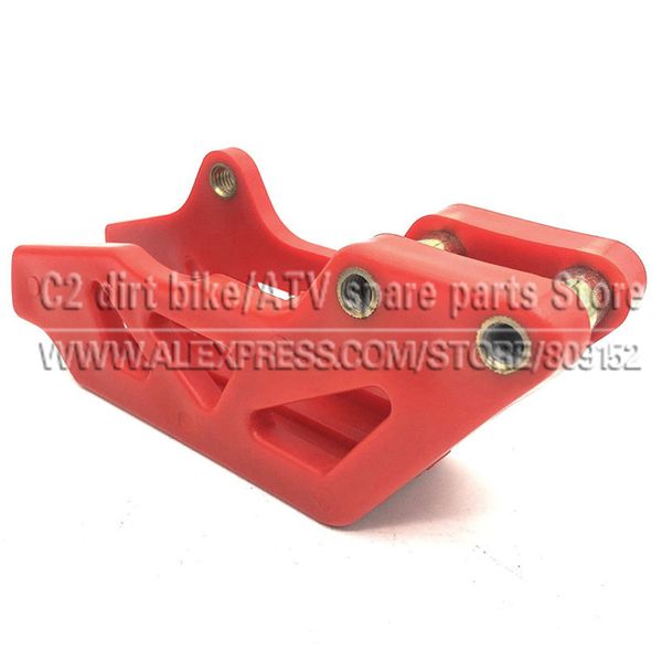 

new motorcycle plastic chain guide guard protector slider fit for 125 200 250 300 400 450 520 525 350 530 exc sx mxc sxs