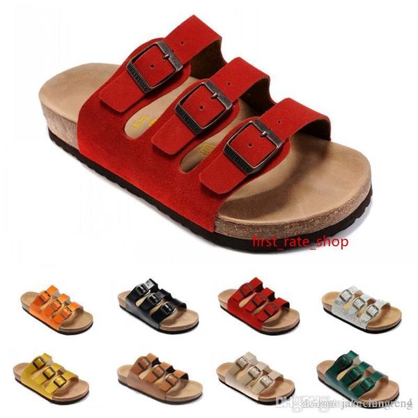 

813 gizeh sell summer men women flats sandals cork slippers casual shoes print mixed colors flip flops size 36-45