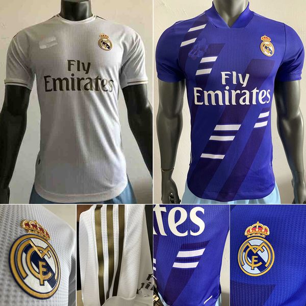 

player version 2020 real madrid limited edition soccer jerseys ea 19 20 21 sergio ramos soccer shirt zidane hazard isco football uniform, Black;yellow