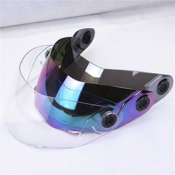 

helmet glass for jiekai 105 model full face motorcycle helmet shield clear colorful and mirror colorful shield