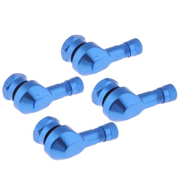

4pcs 90 degree angled wheel tire tyre valve stem extension adapter motorcycle bike truck rv car truck