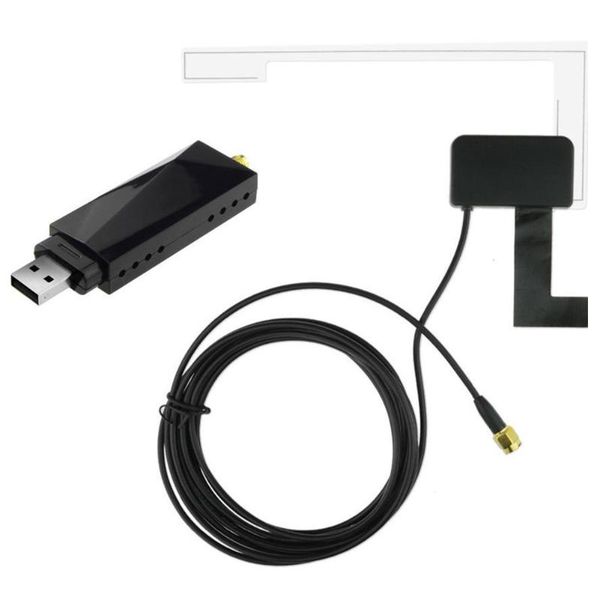 

car gps & accessories receiver android player radio tuner broadcast audio dvd auto tool antenna usb dongle easy use