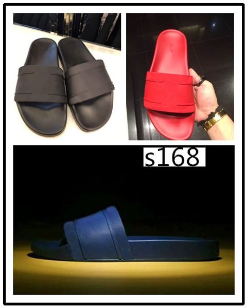 

original box men's palazzo medusa slide sandals slippers mens shoes size38-45 womens slippers 8, Black