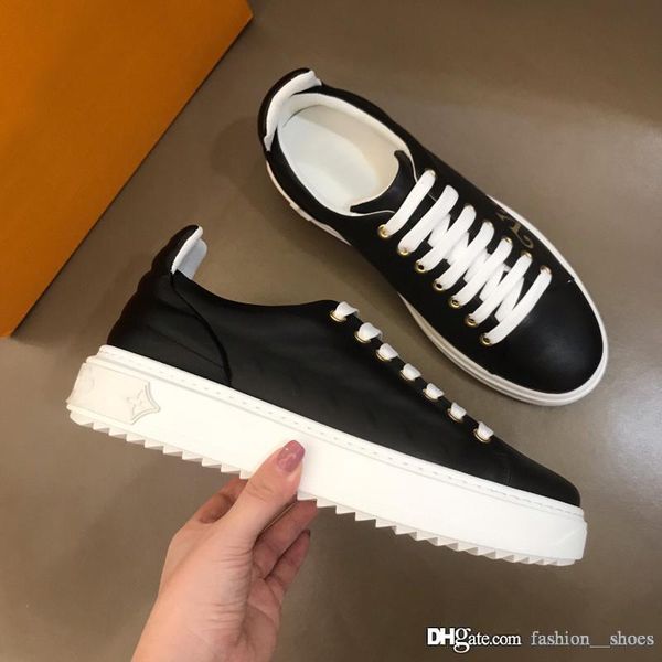 

2019 luxury designer mens shoes men basketball sneakers trainers loafers stan smith star vintage espadrilles shoes with box size 38-44 -448, Black