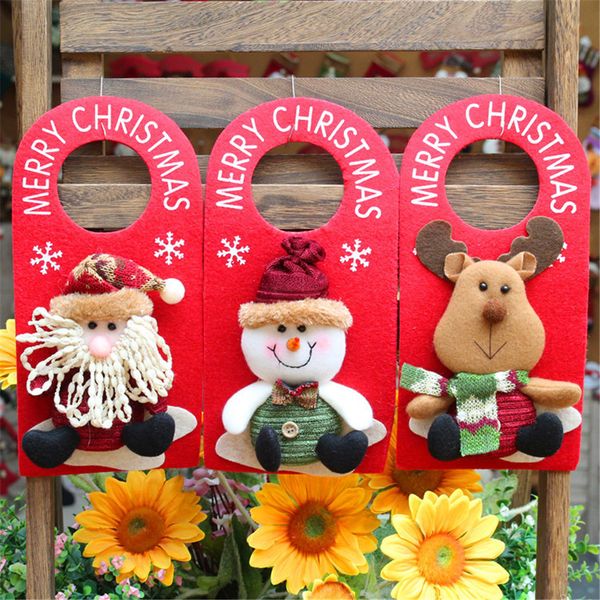 

christmas ornament home decoration tree door hang children gifts nonwoven 2019 new