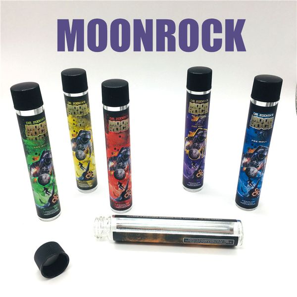 

Горячие Moonrock Очистить Наклейки Упаковка Бутылки стеклянные трубки Черный Пробки 120 * 20мм Контейнеры из стекла E Сигареты Корзина Vape moonrock Упаковка