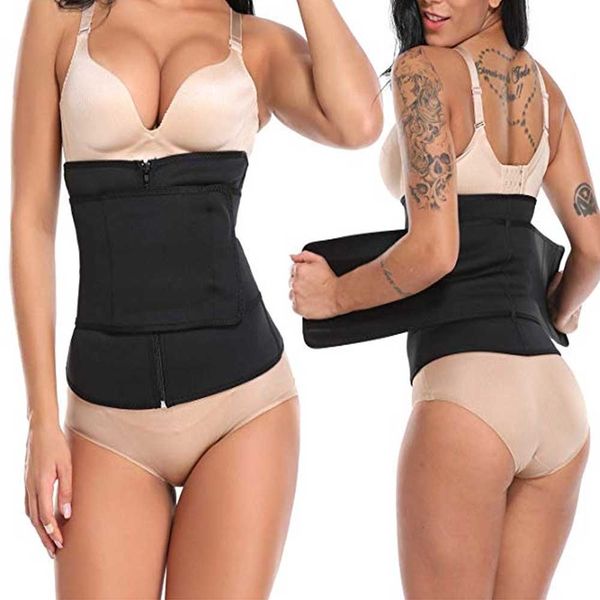 

sweat waist trainer corset neoprene trimmer belt for women weight loss waist shaper slimmer slimming body shaper belt plus size