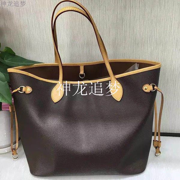 

отличное качество neverful сумка женская хозяйственная сумка моногром никогда не плечо холст кожа полные сумки