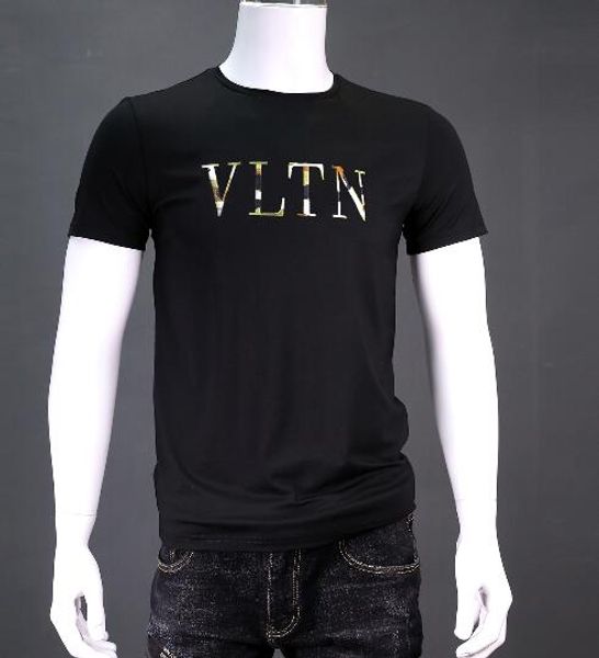 

Fa hion italy vltn macrogrid print t hirt for men brand de igner t hirt ummer hort leeve cotton tee men 039 luxury top ca ual t h