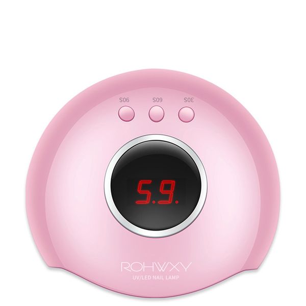 

led uv nail gel curing lamp light 24/48w uv nail gel polish 30 led 5s 30s 60s drying fingernail dryer art machine 36w
