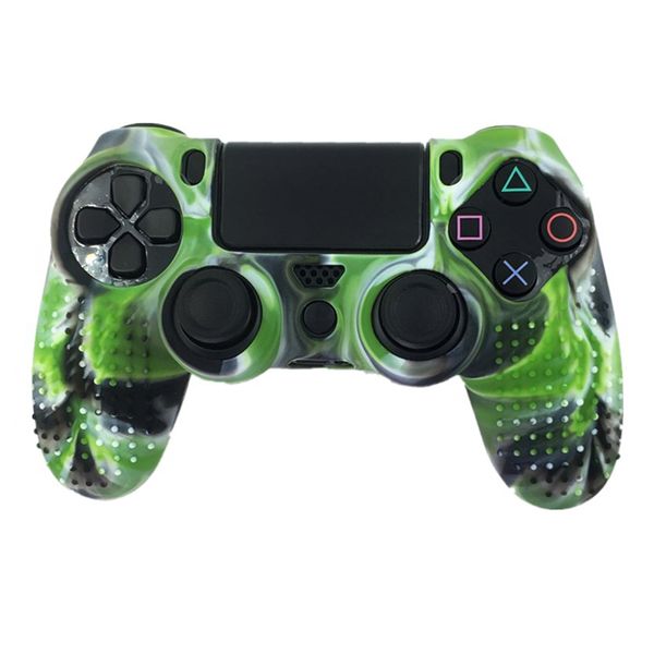 

8 colors anti-slip silicone cover skin case for sony playstation dualshock 4 ps4/pro/slim controller accessories & stick grip