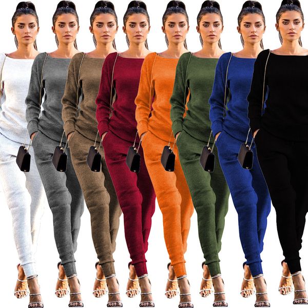 

women designer slim tracksuits fashion solid color womens two picecs pants hoodie + pant luxury tracksuits for women, White
