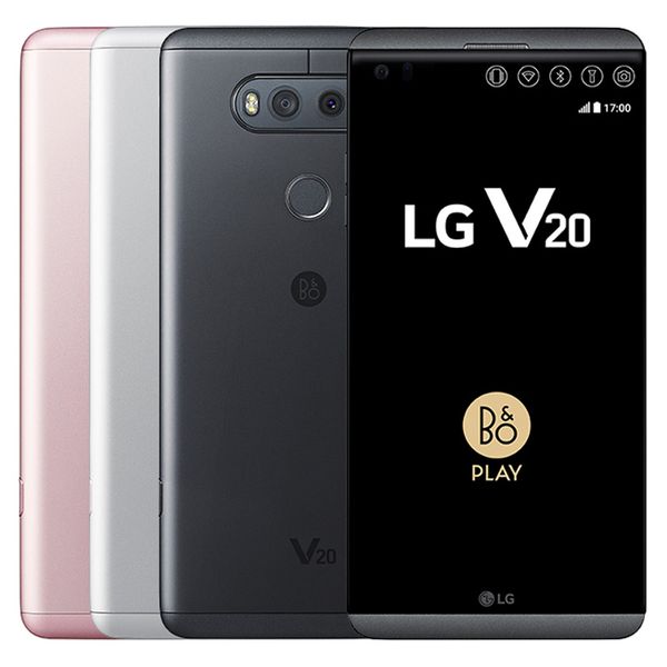 

Восстановленное в Исходном LG V20 H990N H910 VS995 5.7 дюймов Quad Core 4 ГБ RAM 64 ГБ ROM 16MP + 8MP 4 Г LTE Android Телефон DHL 1 шт