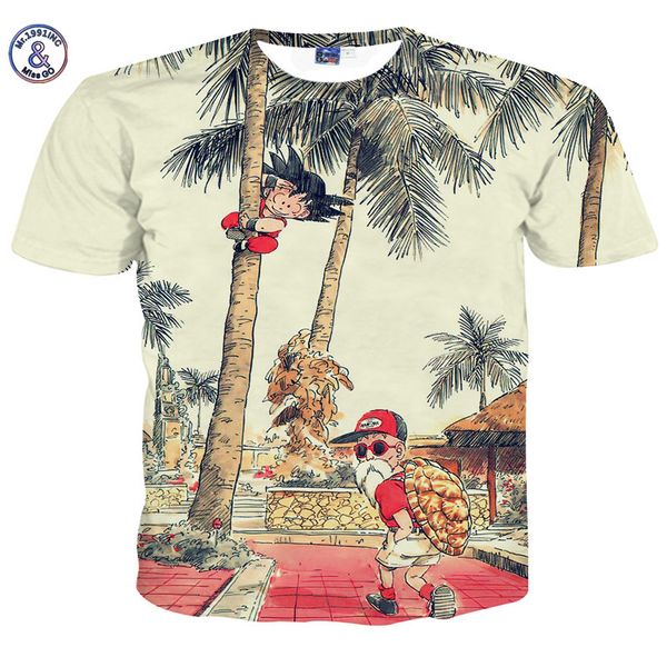 

mr.1991incmiss.go лето мужчины майка навигационное король наруто 3d тенниска мультфильм аниме печати футболку, White;black