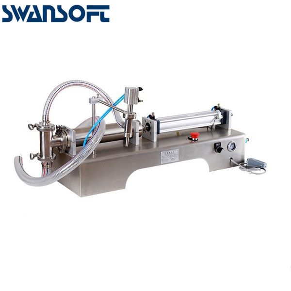 

swansoft одиночные головки пневматические поршневые жидкое filler шампунь вода вино молоко сок уксус кофе масло напиток моющее filler