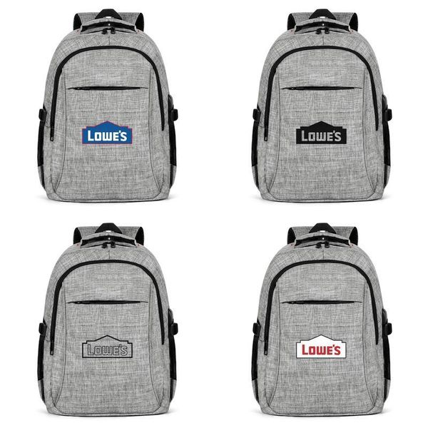 

lowe's home improvement company logo fashion traveling backpack, design retro personalized durable and convenient suitable for school o