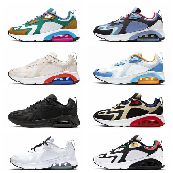 

200 mystic green whitegold desert sand sneakers 2019 new men running shoes triple black mens trainers outdoor sports sneakers 40-46