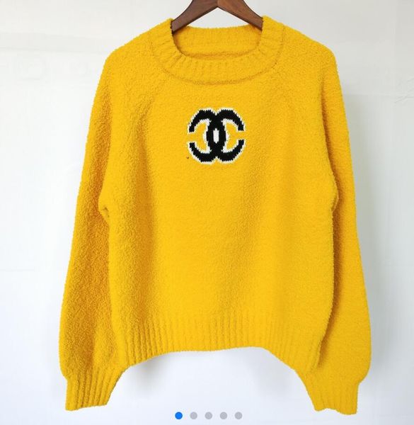 

001251 2019 осень Марка же стиль свитер мода выпускного вечера вязать рубашку пуловер Женская одежда с длинным рукавом вязать блузку