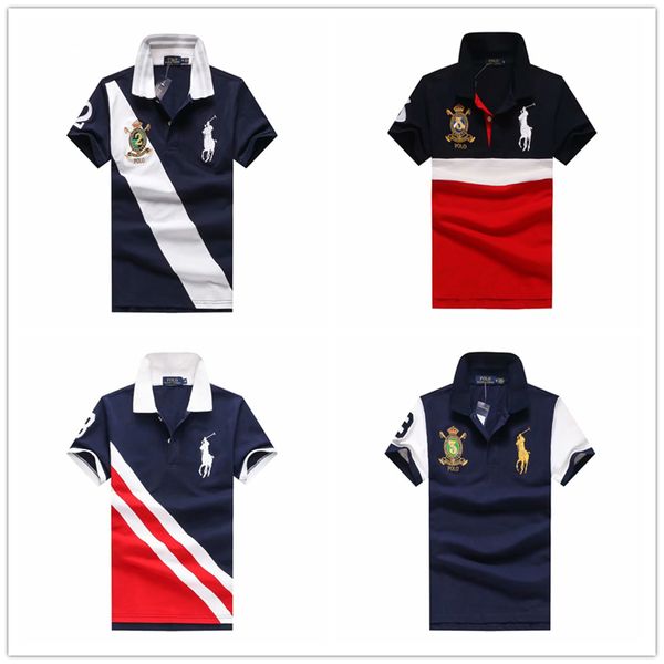 

2019 ummer autumn new men 039 boutique embroidery 100 cotton polo hirt men 039 bu ine olid lapel lim polo hirt ize m xxl