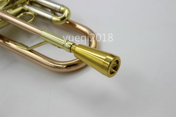 1PCS Neue Metall Mundstück Für Bb Trompete Hohe Qualität Gold Lack Silber Überzogene Musical Instrument Zubehör Düse Größe 7C 5C 3C