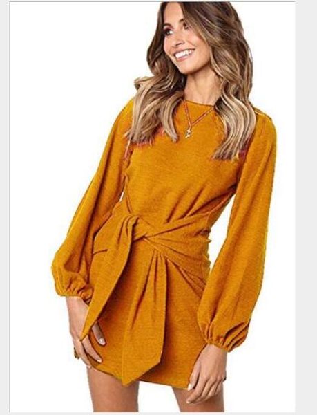 

wholesale designer dresses for women dresses fashion brand skirts spring long sleeve women clothing s-2xl optional, Black;gray