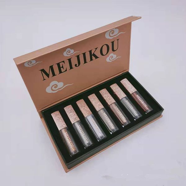 

meijikou маѬка liquid eye shadow 7веов eyeshadow комеика 7pcs пѬодолжиелнй комеика глаза н