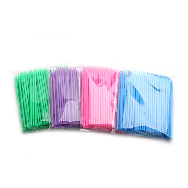 

nowcome 100pcs makeup disposable cotton brush applicators brush eyelash extension supplies lashes accessories.