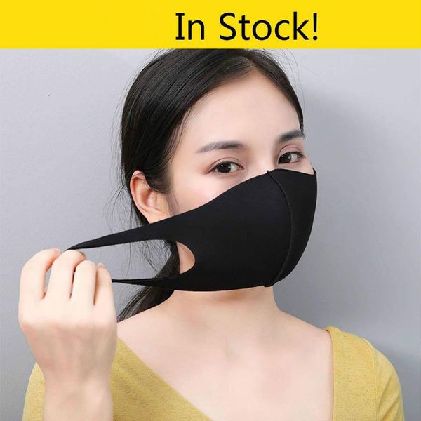 

anti dust masks anti-fog face mask for adults kids breathable washable reusable dustproof ice silk cotton masks for man woman