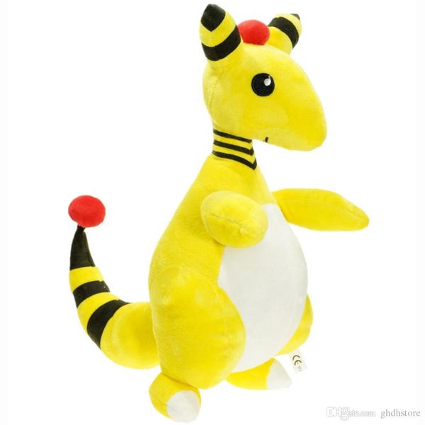 

new 14" 35cm ampharos plush doll anime collectible dolls stuffed party gifts soft toys