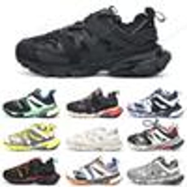

2020 track 3.0 casual shoes triple s triple black grey orange yellow men women casual shoes platform sports sneakers
