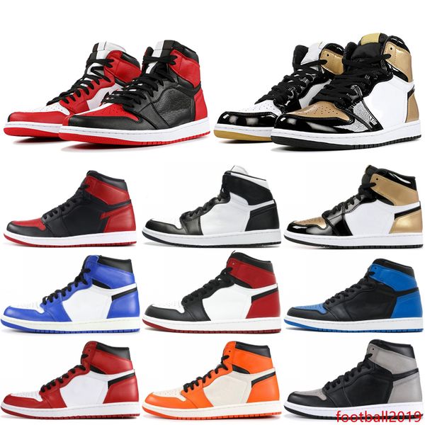 

classic 1 og high basketball shoes mens chicago triple black game royal barons designer sneakers fashion 1s sport shoes 7-13