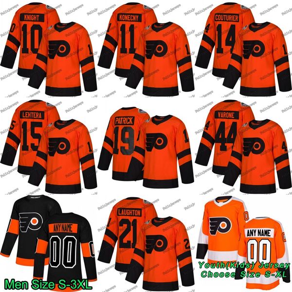 

19 Nolan Patrick Philadelphia Flyers 2019 Stadium Series Phil Varone Jori Lehtera Scott Laughton Travis Konecny Sean Couturier Corban Knight