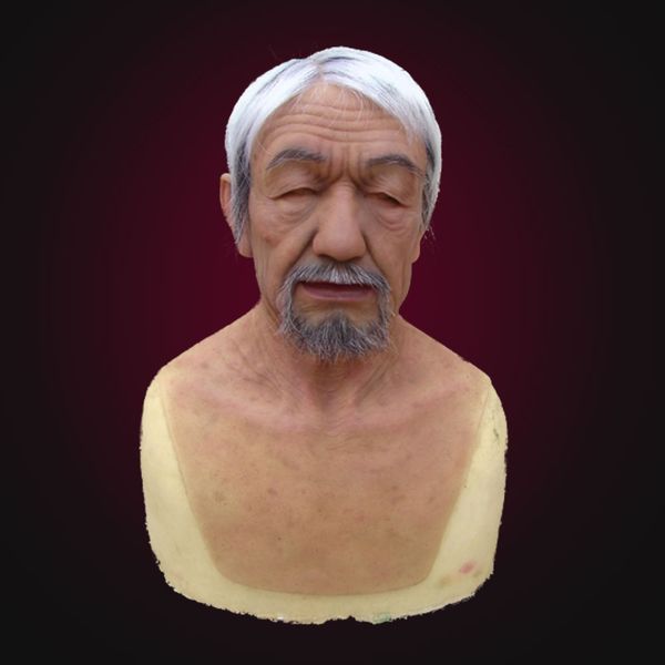 

halloween mask silicone man face mask human silicone halloween