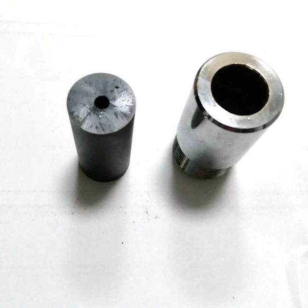 

jl 4/6/7/8/10x25x48mm boron carbide sand blasting nozzle with steel nozzle cover
