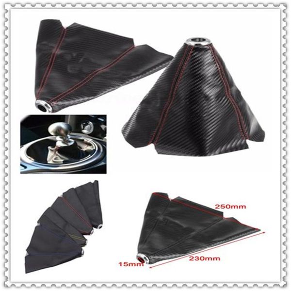 

fiber leather рычага переключения передач автоматическая shifter загрузки обложка для everus clarity civic accord urban fcx ​​brio 3r-c