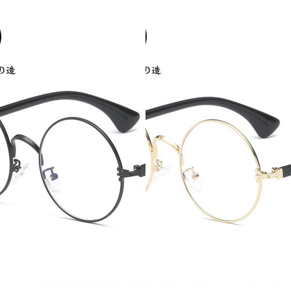

fashionable cross-heart anti-blue myopia frame 6721 harry potter myopia glasses round frame glasses, Silver