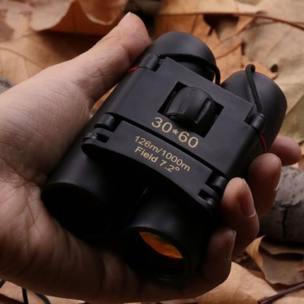 

складной бинокль мини бинокль 30x60 hd широкоугольный портативный низкий уровень освещенности ночного видения карманный бинокль горячий дроп