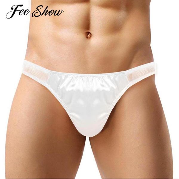 

2019 mens briefs underwear sissy lingerie panties cueca slip homme male tanga gay men briefs underwear sissy panties, Black;white