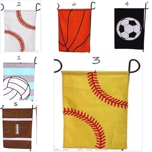 

basketball baseball garden flag sports flags easter ball flag canvas garden outdoor decorative garden flag baseball soccer softball fa2341