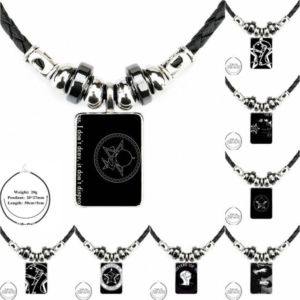 

для женщин подарок сестер милосердия стекла кабошон ожерелье настраиваемый черный кожаный шарик кулон ожерелье ювелирных изделий, Silver