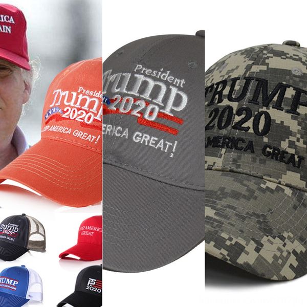 

lppx4 trump 2020 baseball caps embroidery make america great again donald trump baseball caps hats adults sports party hats supplies, Blue;gray