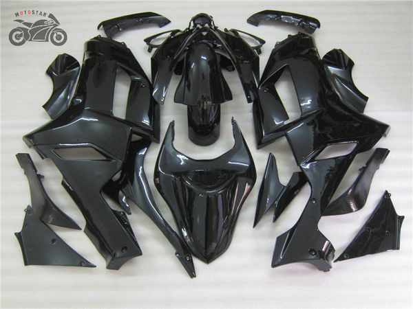 Motorradverkleidungsteile für KAWASAKI Ninja 2007 2008 ZX6R ZX-6R 636 07-08 6R 07 08 Schwarze komplette Verkleidungssätze