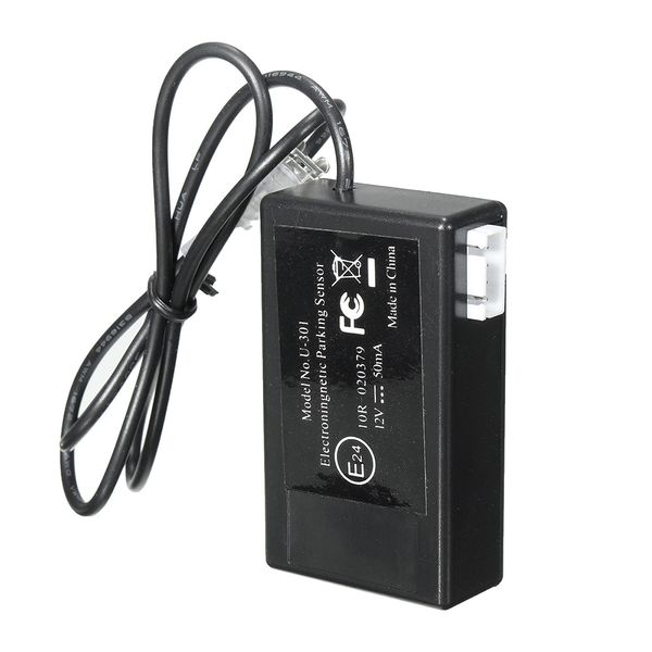 

12v electromagnetic car truck parking reverse backup radar sensor kit m8617