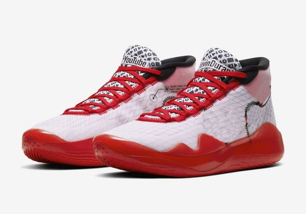 

KD 12 YouTube баскетбольная обувь для продажи бесплатная доставка Кевин Дюрант 12 обувь магазин с размером коробки US7-US12
