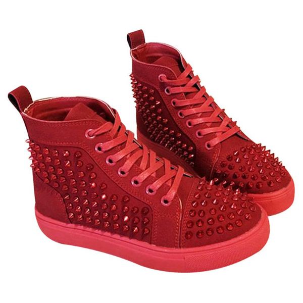 

selling solid studded eyelet sneaker lace-up casual flat martin boots for women